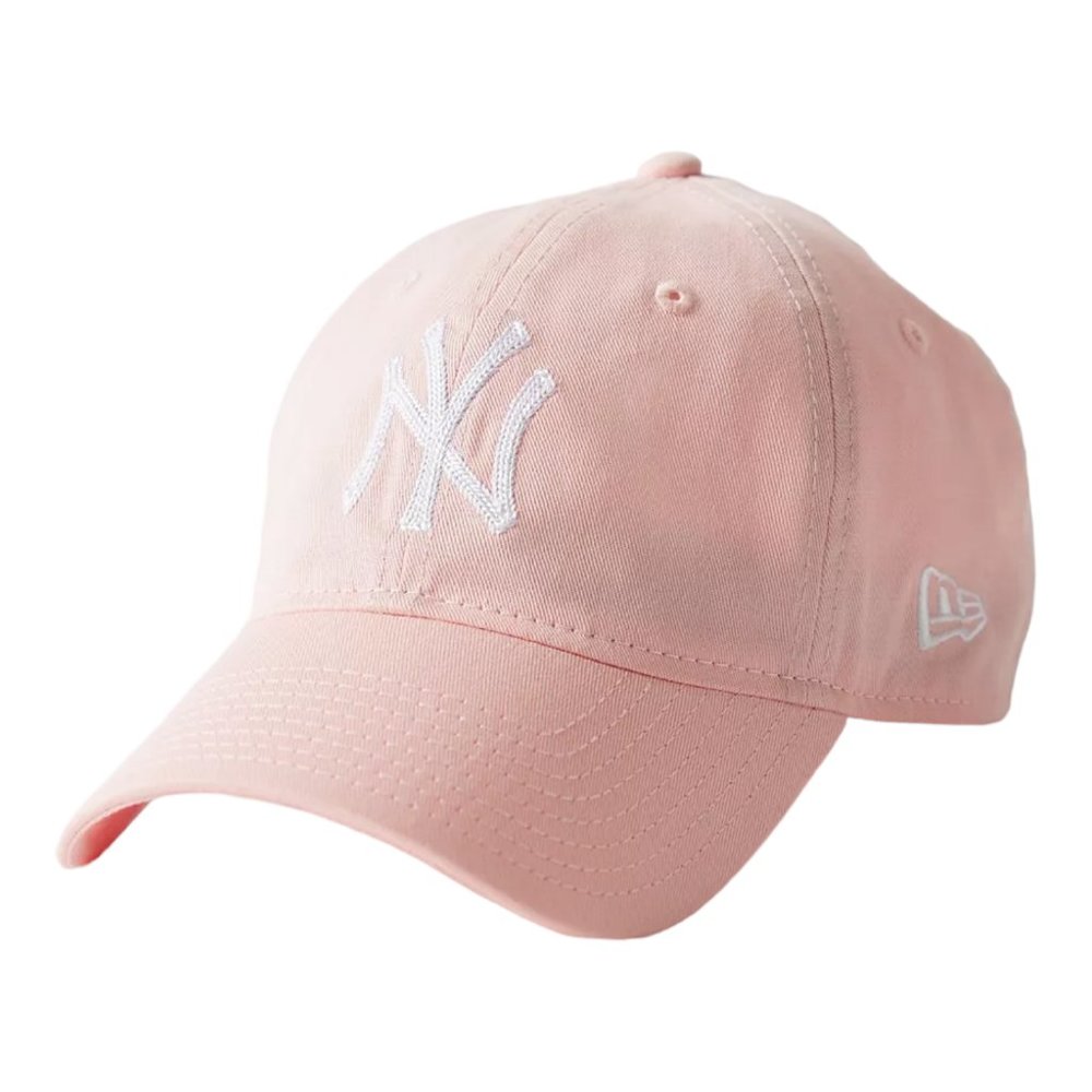 New Era New York Yankees 9TWENTY Adjustable Strapback Hat Cap Pink - OSFM